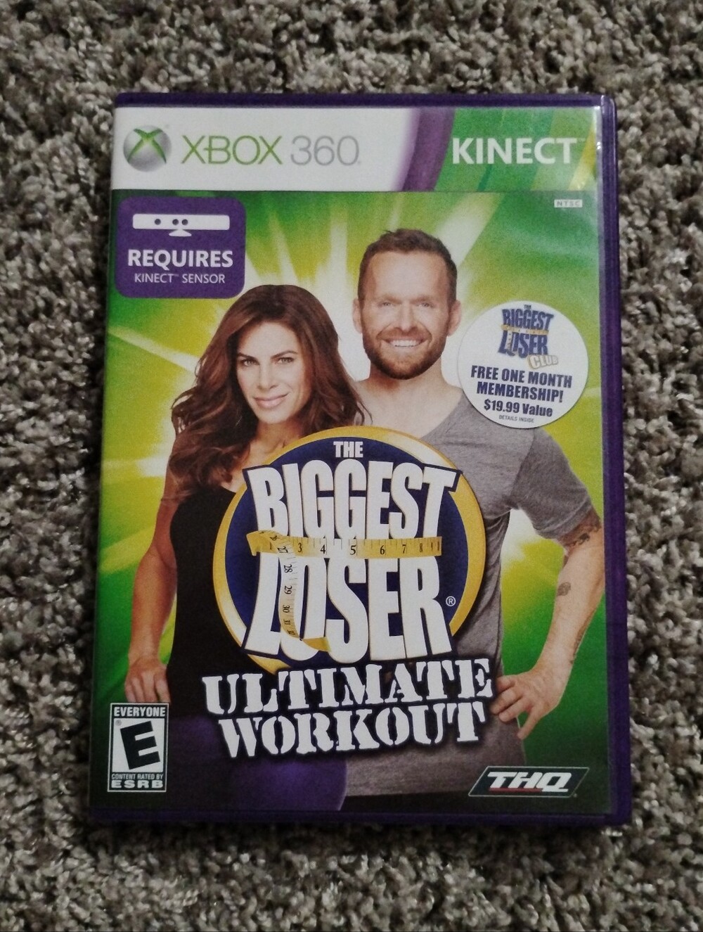 The Biggest Loser: Ultimate Workout (Xbox 360, 2010) CIB - Requires Kinect